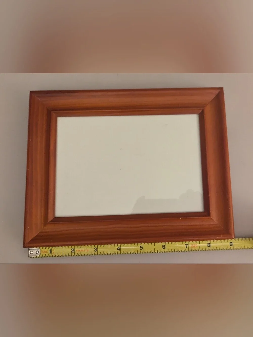 Vintage Wooden Photo Frame Table Top Wall Mounting Overall 9
